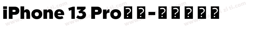iPhone 13 Pro在线字体转换